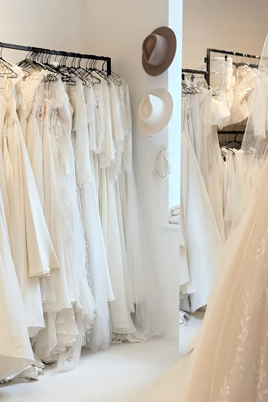 Einblick ins Bridal Studio hugs & kisses